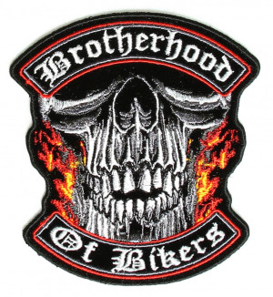 Brotherhood Biker patch