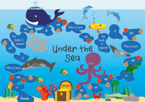 Under the sea board game