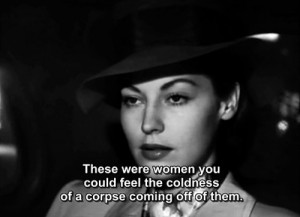 About femme fatales in The Rules of Film Noir , 2009