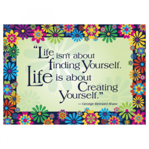 Home / Classroom Supplies / Classroom Posters / Life is about Creating ...