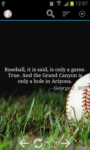 baseball was is and always will be to me the best game in the world