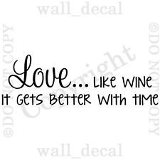 ... Short to Drink Bad Wine Kitchen Quote Bar Wall Decal Vinyl Decor Home