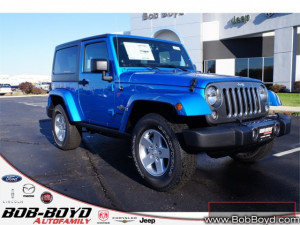 Jeep Wrangler Blue