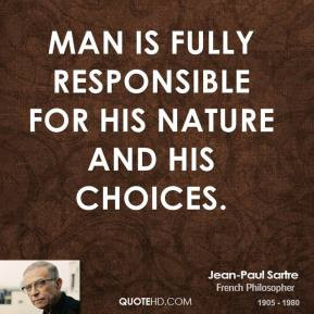 need to be mature and responsible