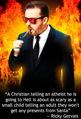 warning to Christian followers of @rickygervais