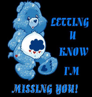 Miss You Care Bear Blue Tag Code: