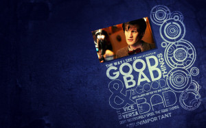 quotes Matt Smith circles typography Eleventh Doctor Doctor Who blue ...