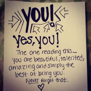 Boost your self esteem!