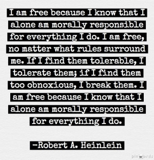 Quote by Robert A. Heinlein