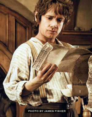 Martin Freeman as Bilbo Baggins in The Hobbit Movie