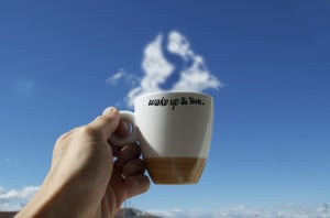 blue-coffee-morning-sayings-cup-good-morning-wake-up-happy-quotes-joy ...