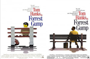 Forrest Gump Lego Style!Lego versions of movie posters