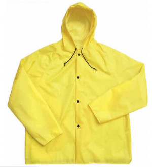 Justin Bieber Yellow Raincoat