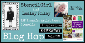 Stencil Girl & Me = Stencils + TAP