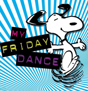 Friday dance via www.Facebook.com/Snoopy