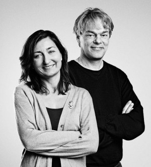 May Britt and Edvard Moser Photo Geir Mogen NTNU