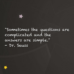 Dr. Seuss quote for school