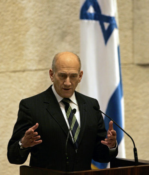 Israel Prime Minister Ehud Olmert, who meets with Palestinian ...
