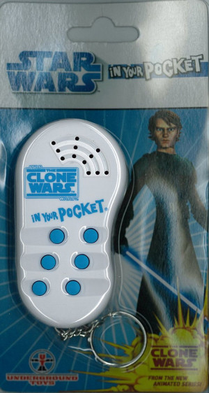 Star Wars - Clone Wars In Your Pocket Talking Keychain