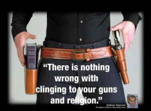 Cling to your Bible & your guns