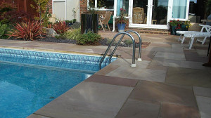 Low Maintenance Landscaping around Pool