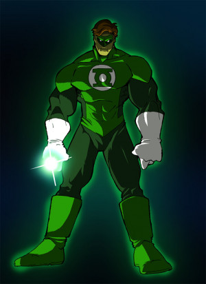 Green Lantern Decal Hal Jordan