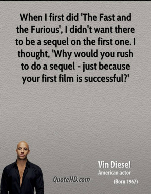 Vin Diesel Fast And Furious Quotes Vin diesel quotes fast
