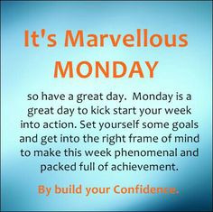 Marvelous Monday