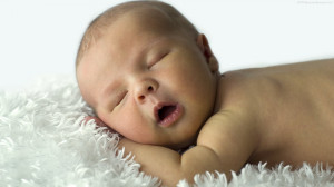 Sleeping Cute Baby Open Mouth #01706, Pictures, Photos, HD Wallpapers