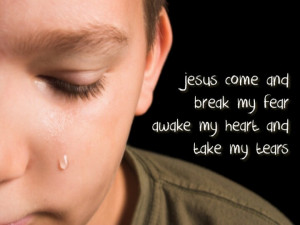 Give yourself permission to cry. If you don't, how can you expect God ...