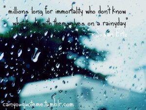 Rainy Day Quotes Tumblr Entah harus di mulai dari mana