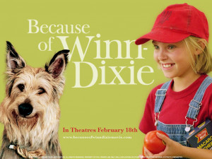 Because of Winn Dixie by Kate DiCamillo, 182 pages, read by Kira, on ...