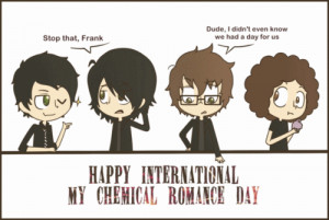 ... mcr ray toro Bob Bryar international my chemical romance day imcrd