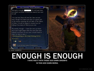 Re: Baruk Khazad! The Dwarf Quote Thread!