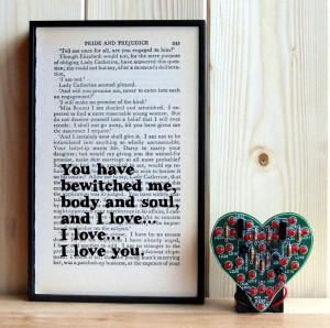 Home > Products > Pride and Prejudice Mr Darcy Quote 