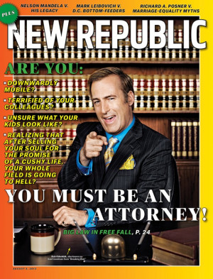 Our Cover Model: Breaking Bad's Bob Odenkirk