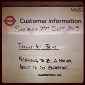 ... up your commute with London Underground’s inspirational quotes
