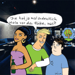 This is one of my favourite rude German sayings. The literal ...