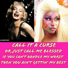 Nicki Minaj - Marilyn Monroe #music #quote 