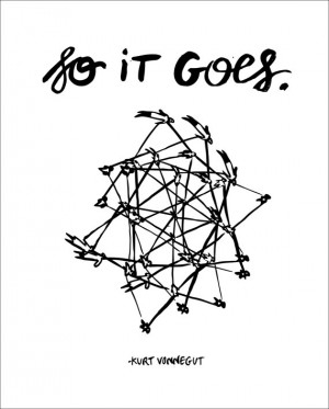 Kurt Vonnegut Quote // Original Artwork // Digital Print // Literary ...