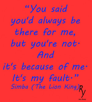 The lion king movie quote
