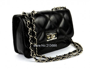 ... Women's Chain Bag PU Leather Mini Handbag Cute Cross-body Bag/Shoulder