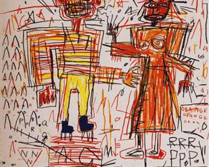 Jean Michel Basquiat Self Portrait