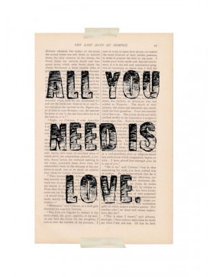 black friday sale love quote beatles quote All You Need is Love ...