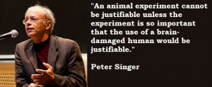... notable exceptions being forms of animal experimentation. Go figure