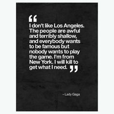 Lady Gaga Quote Print - Once you kill a cow you gotta make a burger ...