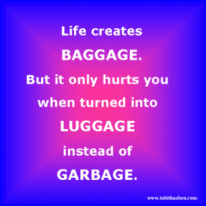 Life Creates Baggage Gif