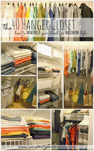 Free Organize Your Bedroom Closet Printable Checklist ~ Day #23