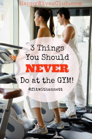 Things You Should Never Do at the Gym