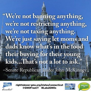 Senator John McKinley is a hero for Right To Know CT! Share this! http ...